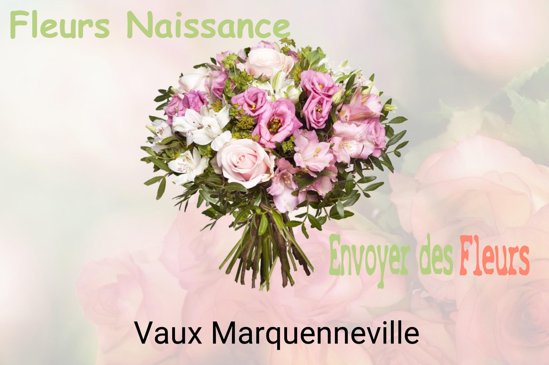Bouquet de fleurs de naissance livré à Vaux-Marquenneville