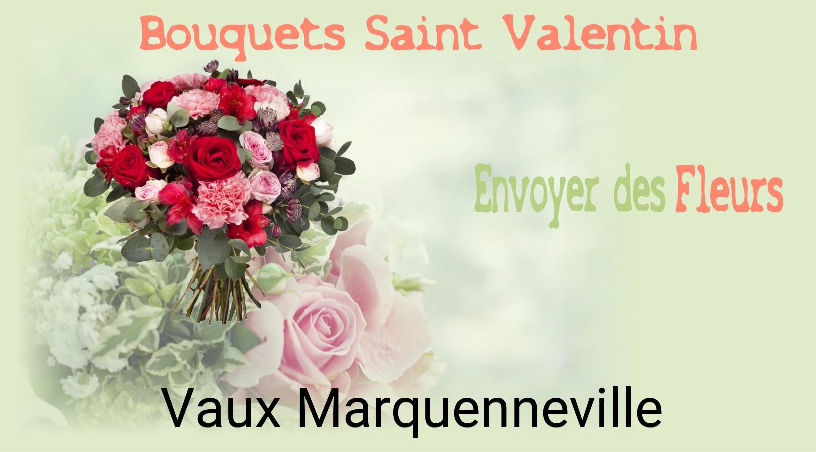 Roses de Saint-Valentin livrées à Vaux-Marquenneville